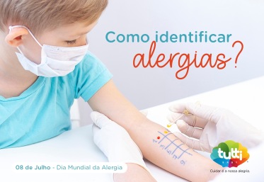 Como identificar alergias em crianças?