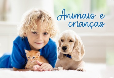 Animais de estimação e o desenvolvimento infantil.